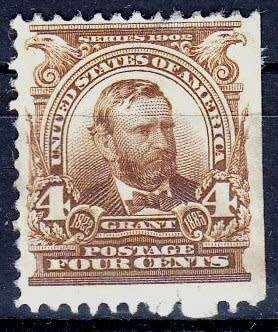 USA, Scott #303,1902/03,MH,heavy remnant on back,CV$55.00