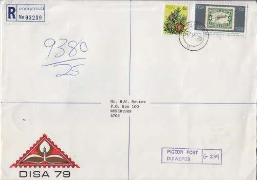 South Africa,1997,Pigeongram/Pigeon Post,DISA79,rare item!