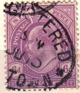 England,Scott #135,VFU,KEVII,CV$24.00
