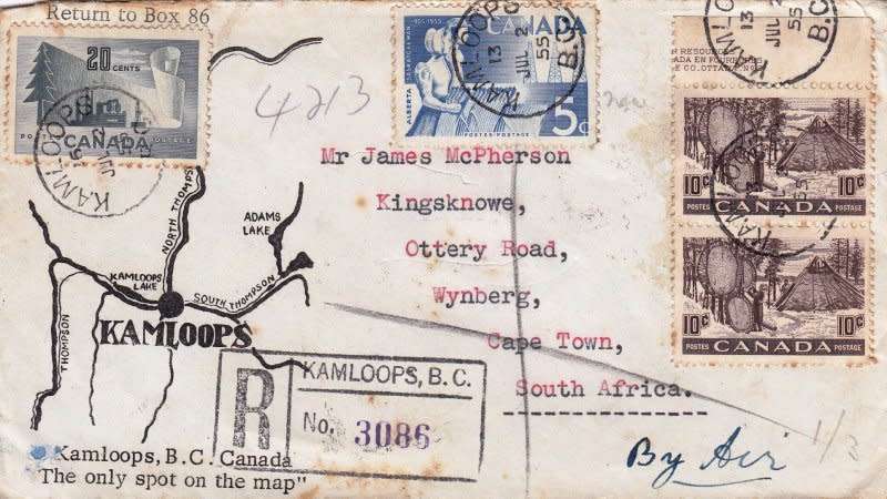 Canada, Scott#301,316,355,1955, FDC