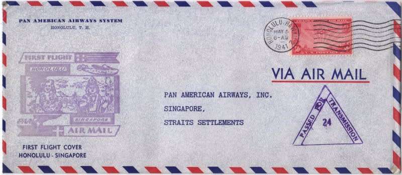 United States,1941,First Flight Cover