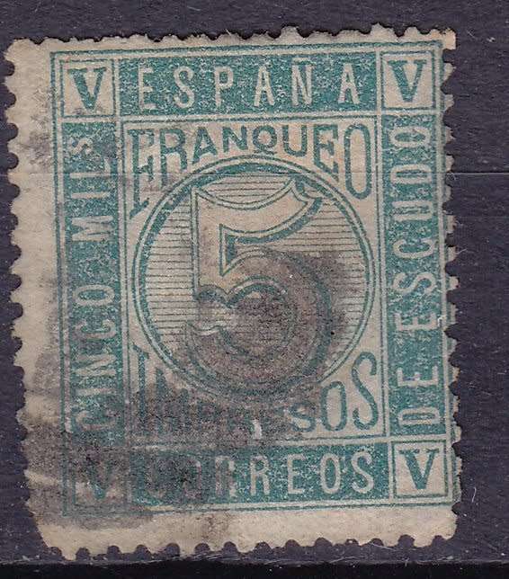 Spain, Scott #94,1867/68,Used, CV$17.50