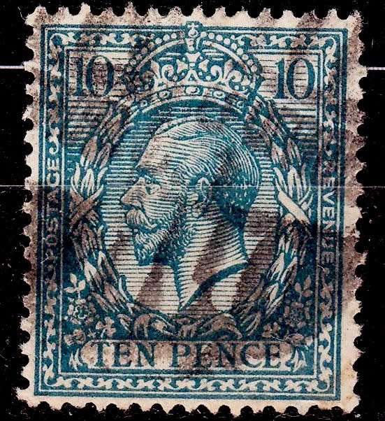 England, Scott #171,1912/13,VFU,KGV,CV$22.50