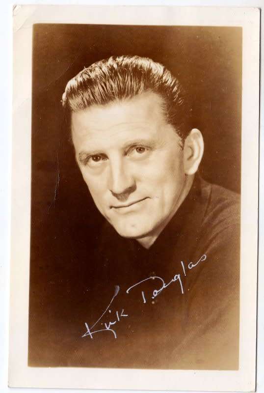 USA,Kirk Douglas Postcard