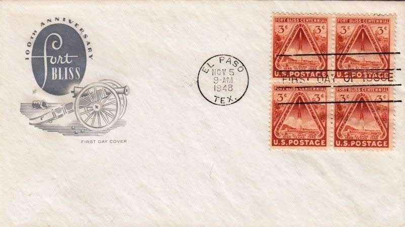 US, Scott #976,1948,FDC,Size 16.6cmX9.4cm