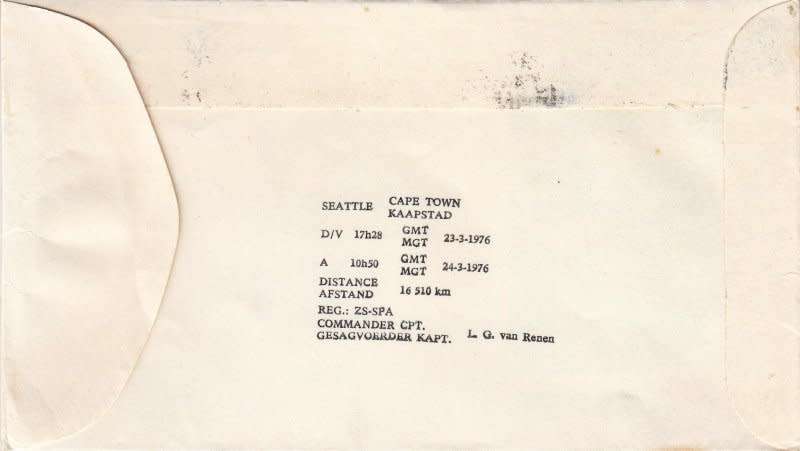 USA ,Scott #C90 , 1976 ,Cover,Canceled `Airport Mail Deliver`,Toning