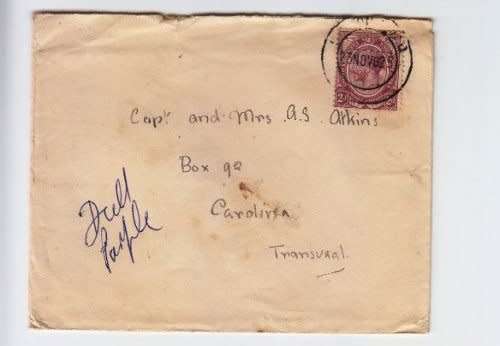 South Africa,Union 1925 entire to Transvaal,KGV
