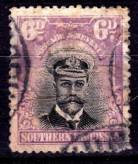 Zimbabwe (Southern Rhodesia),Scott#7,1924/30,VFU,CV$7.50