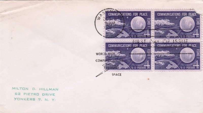 US,Scott #1173,1960,FDC,Size 16.6cmX9.4cm