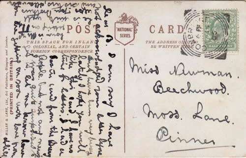 Great Britain,Used Postcard ,1906,KEVII