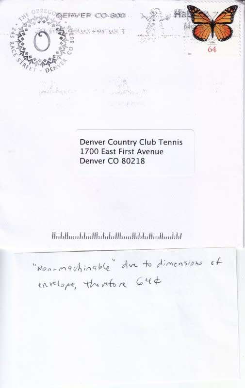 United States,2010,Cover and a letter