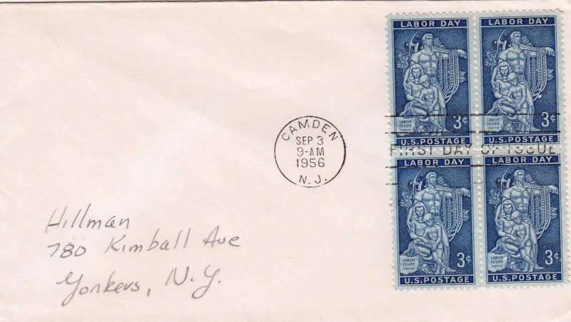 US,Scott #1082,1956,FDC,Size 16.6cmX9.4cm