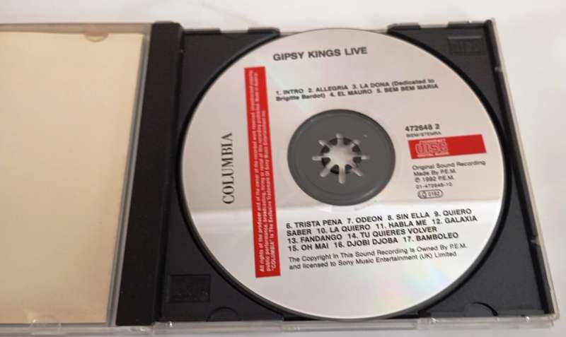 CD, Gipsy Kings - Live - VG