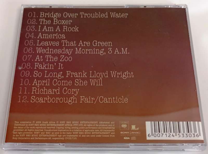 CD, Simon & Garfunkel - America, the Collection - VG+