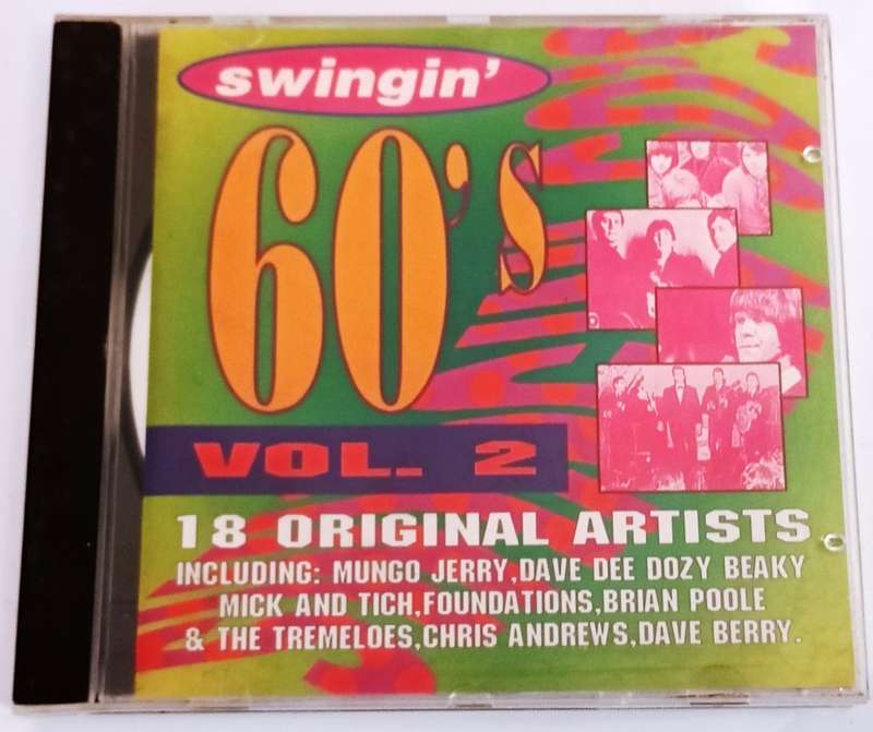 CD, Swingin' 60's - Volume 2 - VG