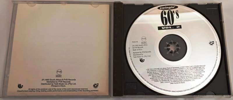 CD, Swingin' 60's - Volume 2 - VG