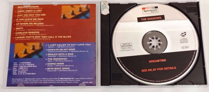 CD, The Shadows - Dream time - VG