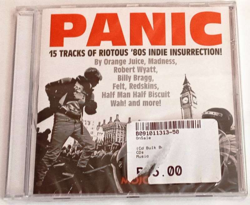 CD, Panic - 15 tracks of riotous '80s indie insurrection! - Mint - Sealed