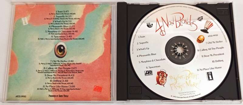 CD, 4 Non Blondes  Bigger, Better, Faster, More! - VG