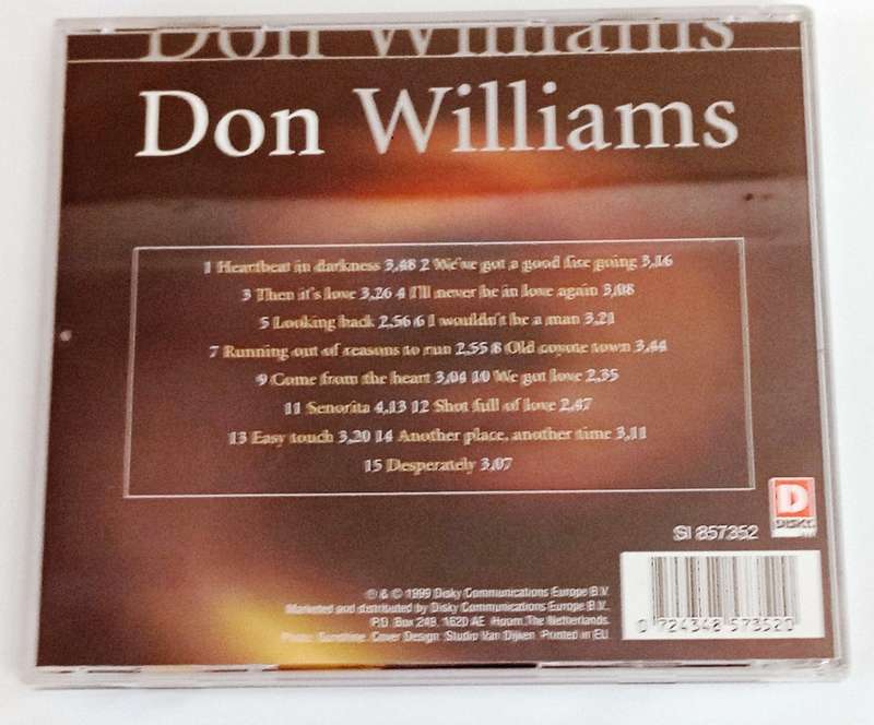 CD, Don Williams - VG+