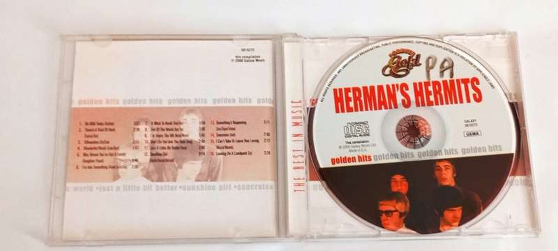 CD, Herman S Hermits - Golden Hits - VG+