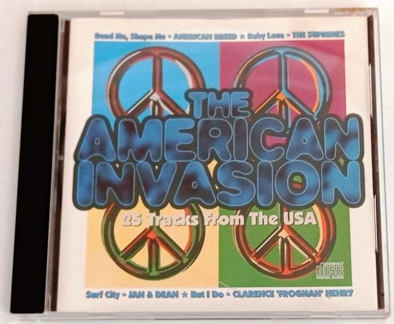 CD, The American Invasion- 25 tracks from the USA -  VG+
