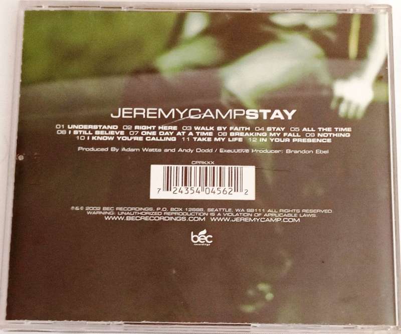 CD, Jeremy CampStay -  VG