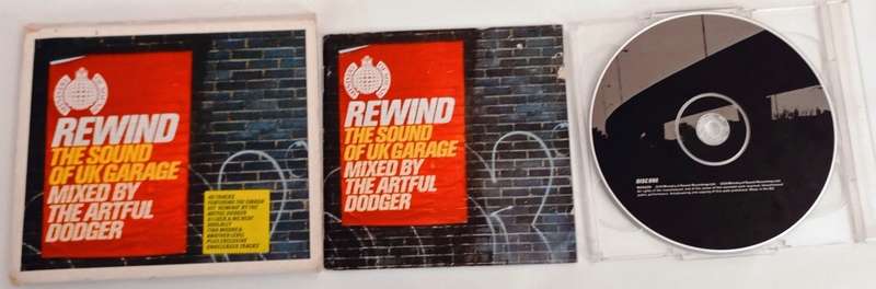 CD, Rewind - the sound of UK Garage  -  VG - 2XCD
