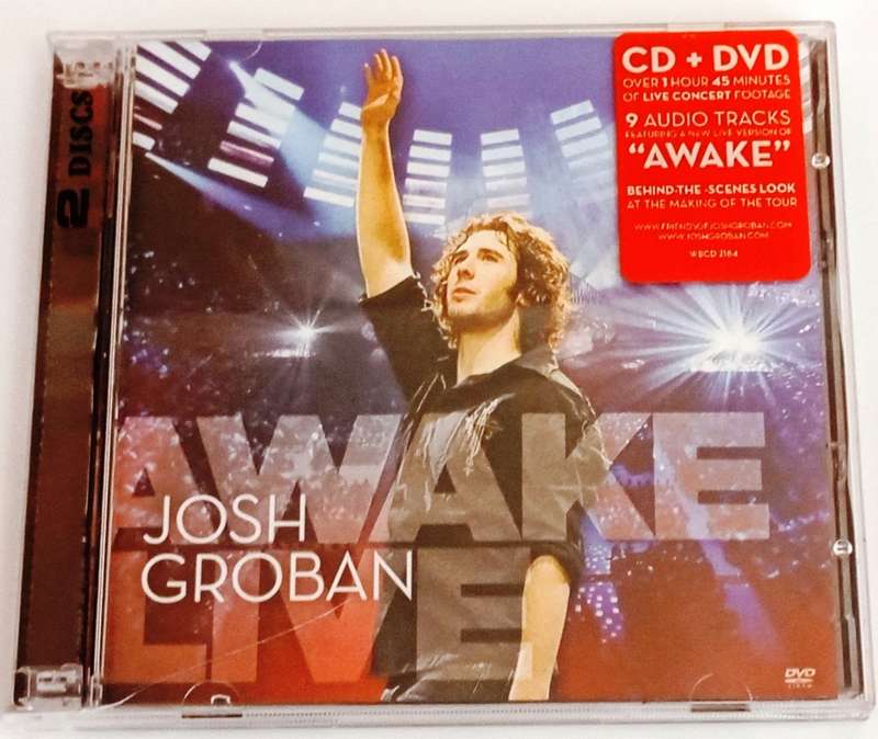 CD, Josh Groban - Awake Live  - CD and DVD - VG