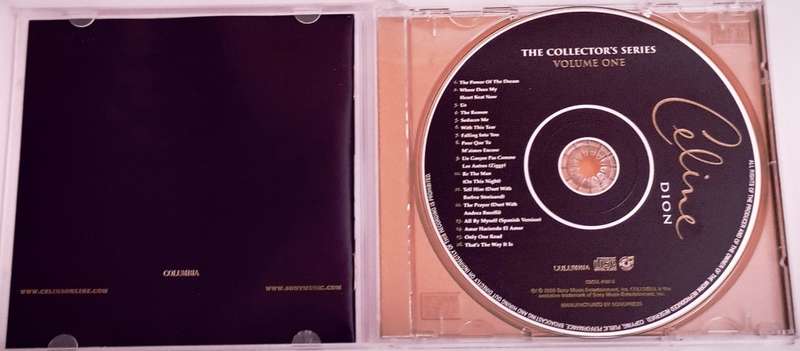 CD, Celine Dion - the collector's series - number one - VG