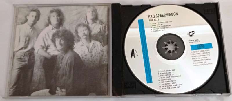 CD, REO Speedwagon - The hits- VG