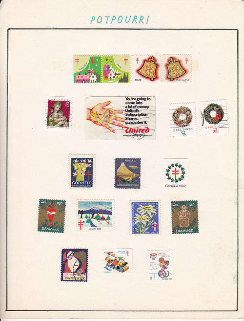 Cinderella and other stamps WW