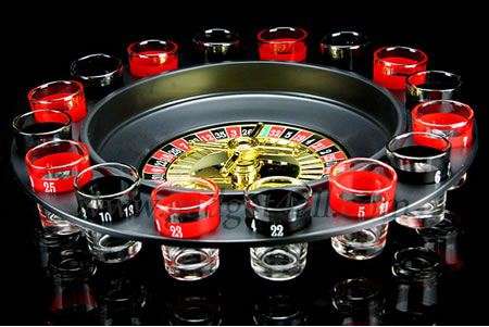 Roulette, Drinking Game Set**New**