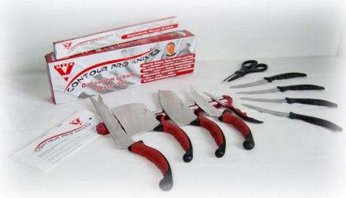 10 PC CONTOUR PRO KNIVES SET**NEW**