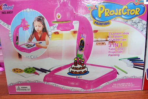 2012 lastest 3in1 Painting Projector toy**1st on BOB**