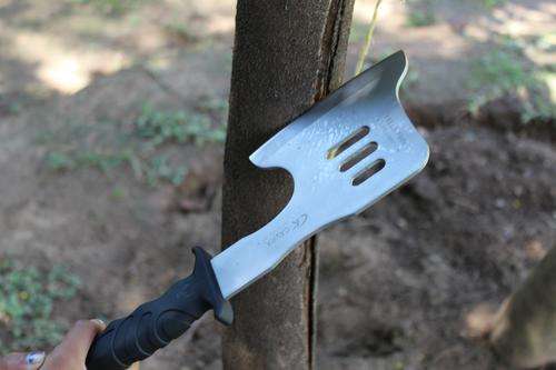 CK Cavra Steel Compact Camping Axe Hunting Hatchet with NYLON Sheath Portable**High Quality