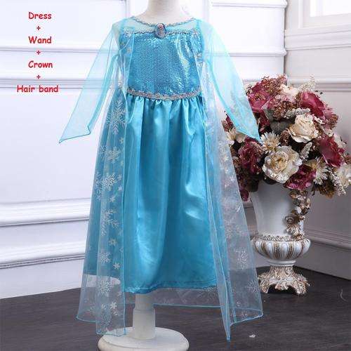 4 Piece Frozen clothes Romance Elsa Princess Gift Set**LIMITED**Amazing Kids Gift**