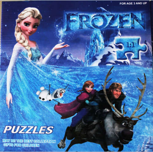 2 in 1 Frozen Puzzle set 100 pc & 60 pc**LIMITED**Amazing Kids Gift**