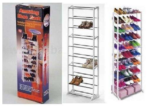 Amazing Shoe Rack **Holds 30 Pairs**As seen on TV