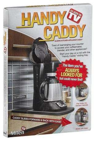 Handy Caddy - The Sliding Kitchen Appliance Caddy