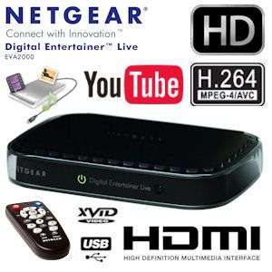 NETGEAR EVA2000 DIGITAL ENTERTAINER **LOWEST PRICE ANYWHERE**