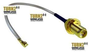 U.FL - SMA(f) Bulkhead RG178, 30cm Pigtail **Special offer**