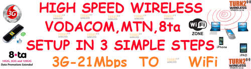 3g to wireless, 3g to wifi, wifi modem, wireless hotspot, high speed wireless, highspeed wireless hotspot, 3g hotspot, hspa hotspot, vodacom wireless for iphone, 8ta wireless, mtn wireless router, vodacom wireless router, 8ta wireless router