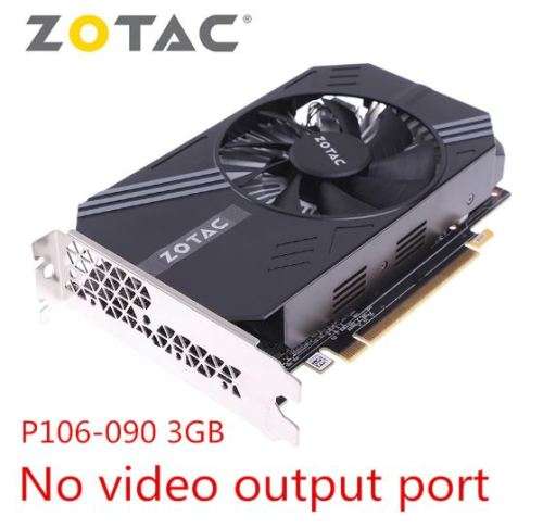 Zotac P106-90 (Nvidia GTX 1060 3GB) mining GPU