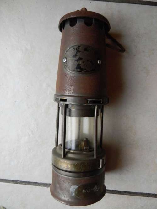 Antique Miners Lamp