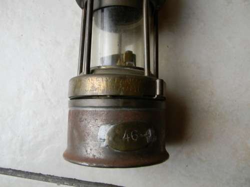 Antique Miners Lamp