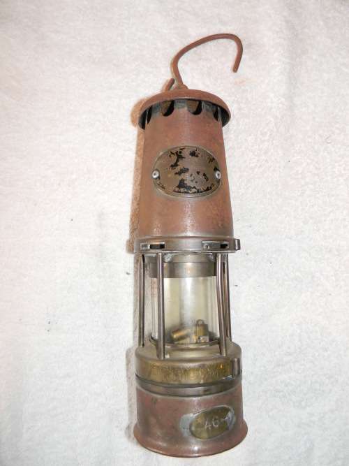 Antique Miners Lamp