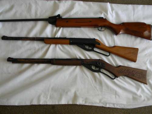Pellet Gun And 2 BB Guns