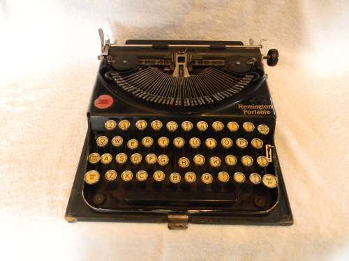 Old Remington Portable Typewriter