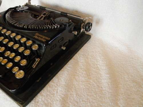 Old Remington Portable Typewriter